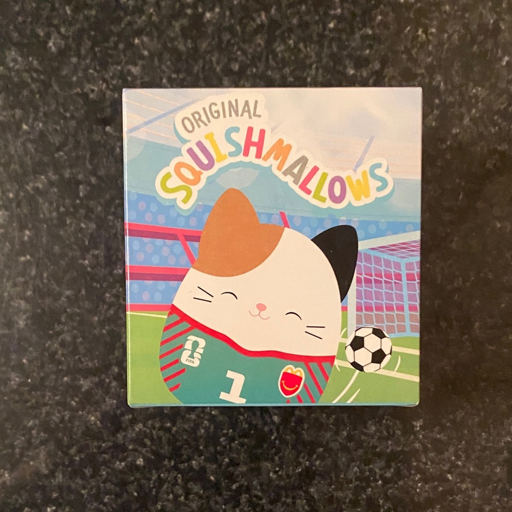 FIFA Squishmallows McDonald's Happy Meal Toy Cam #1